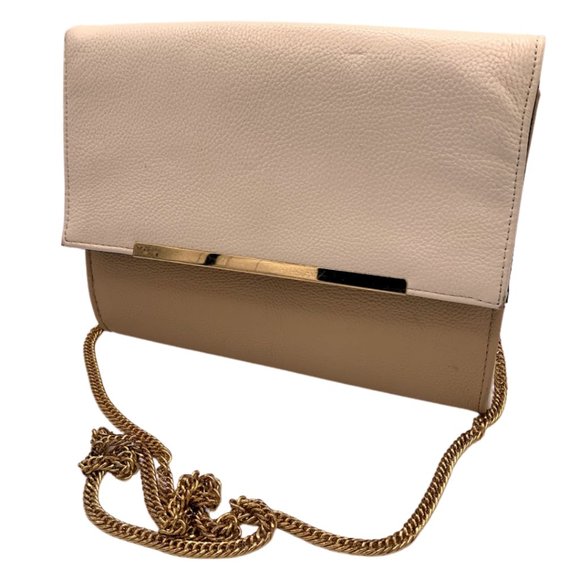 Dual Toned Envelope Style Clutch - Picture 4 of 5